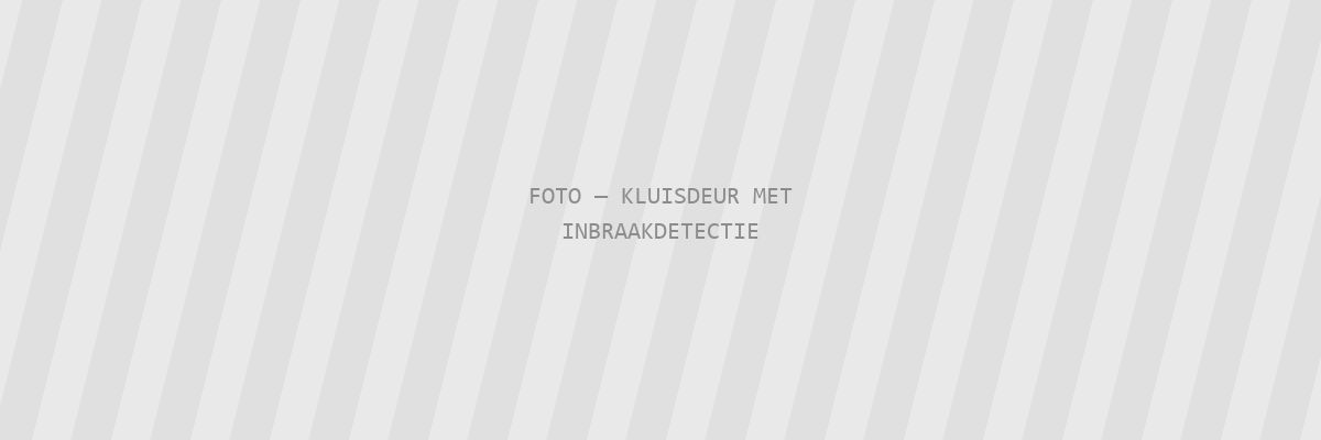 Kluisdeur met inbraakdetectie